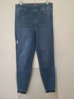 SPANX Distressed Denim Legging XL